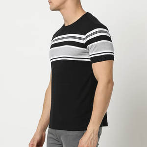 T-Shirt homme personnalisé du fabricant pakistanais qualité supérieure 100% coton tissu lavé à l'acide respirant style High Street 220g - Product Image 2