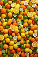 Citrus frais de qualité supérieure, sans pépins, Navel, Valencia, Citron vert, saveur acidulée et juteuse, sain et nutritif, récolte la plus récente