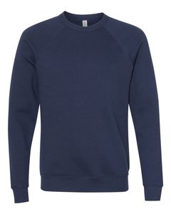 Bella + Toile 3901 Unisexe Ras Du Cou Raglan Polaire Sweat Personnalisé Prêt pour Brodé Perlé Logo Conception Écologique Nouveau - Product Image 4