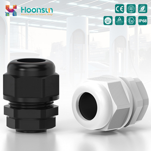 Hoonsun PG9 kết nối cáp IP68 Nylon chống thấm nước kết nối cáp glands với PG chủ đề - Product Image 5