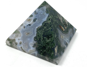 Meilleure Qualité Naturel Mousse Agate Guérison Cristal Gemme Agate Pyramides Acheter De Alif cristal et agate - Product Image 2