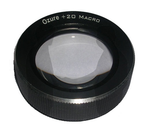 Ozure +20 Macro Lens with 52mm Filter Thread Compatible with All Camera Lenses and Accessories