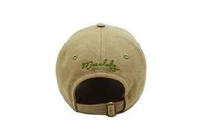 Chapeaux de papa classiques non structurés avec bord incurvé 6 panneaux tissu de coton Logo personnalisé 2D broderie Style sportif couvre-chef en gros - Product Image 5