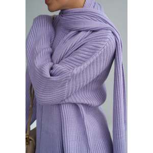 Ensemble écharpe et jupe lilas - Product Image 2