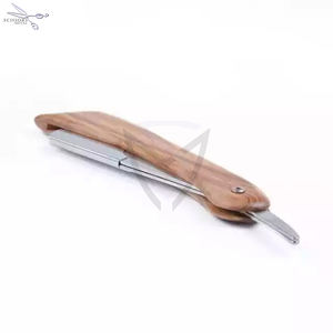 Nouveau rasoir à cheveux en acier inoxydable de haute qualité, rasoir manuel pour la coiffure, rasoir à main pour le rasage, salon de coiffure à domicile - Product Image 1