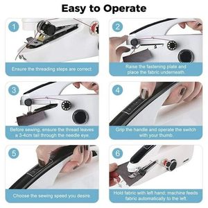 Máquina DE COSER eléctrica portátil Diseño compacto para principiantes - Product Image 5