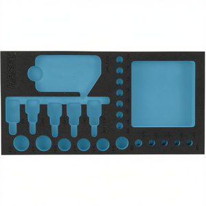 Inserto de Espuma Suave de 2 Componentes Hazet para Estuches de Herramientas 163-192/24 - Product Image 2