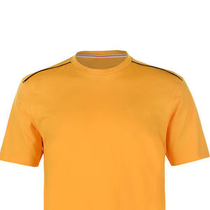 เสื้อยืดคอตตอน 100% สำหรับผู้ชาย คุณภาพสูง เสื้อยืดเปล่าสำหรับพิมพ์โลโก้ เสื้อยืดโอเวอร์ไซส์เนื้อหนา ขาย - Product Image 4