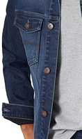Veste en jean de qualité supérieure pour hommes, jeans chauds d'hiver, veste en jean slim classique à la mode, denim décontracté pour hommes