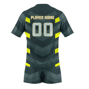 ชุดเครื่องแบบวอลเลย์บอลสำหรับผู้หญิงผ้าโพลีเอสเตอร์แห้งเร็วป้องกันการหดตัวใส่สบายชุดทีมพิมพ์ลายสำหรับทุกเพศ - Product Image 3