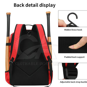 กระเป๋าซอฟต์บอลปรับแต่งได้สำหรับทัวร์นาเมนต์เดินทางพร้อมดีไซน์จากโรงงาน - Product Image 3