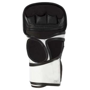 Professional MMA Glove Matt <b>Black</b> MMA Training Sparring Grappling Boxing Muay Thai Gloves with Customized Sizes MS-MG-001 - Product Image 2
