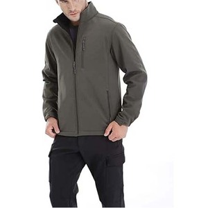 Veste Softshell Homme Nouvelle Collection 2024 Personnalisable avec Logo Imperméable Coupe-Vent Doublée Polaire en Polyester - Product Image 4