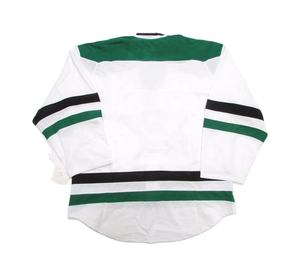 Derniers modèles de maillots de hockey sur glace en gros, prix de gros, uniforme de hockey sur glace, maillots de hockey sur glace réversibles personnalisés sublimés pour équipe masculine - Product Image 4