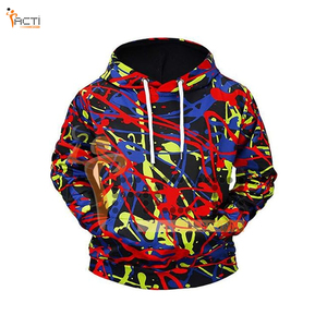 La mejor ropa de moda Sudaderas con capucha de impresión 3D Diseñe su propio logotipo Sudaderas con capucha de impresión 3D Sudaderas con capucha de color liso - Product Image 1