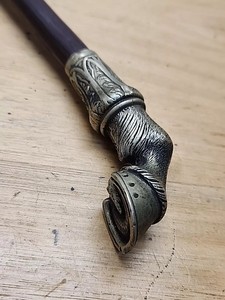 ไม้เท้าทองเหลืองสำหรับเดินในทะเลไม้เท้าสำหรับผู้ชายไม้เท้าแข็งแรงทนทาน - Product Image 3