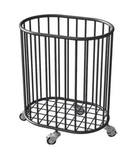 <b>Laundry</b> <b>basket</b> with powder-coated metal frame, rustproof and easy to clean high demanding <b>laundry</b> <b>baskets</b> - Product Image 3