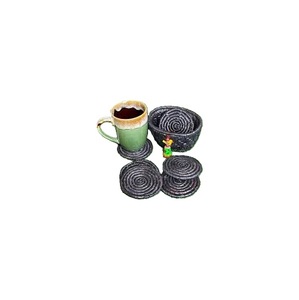 Modern Sea Grass Insulation Mat Square Table Coaster Woven <b>Cup</b> Coaster Home Mug Coaster Handmade From India At Wholesale Price - Product Image 6