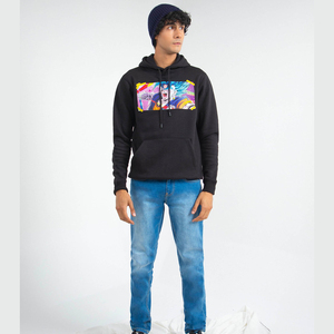 Sweat à capuche homme de haute qualité confortable Goku DBZ 300g polaire à manches longues sweat à col rond ODM approvisionnement Design solide brodé - Product Image 1