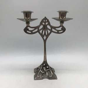 Candelabros de metal de estilo vintage con múltiples brazos de vela perfectos para la decoración interior del hogar del comedor de lujo - Product Image 3