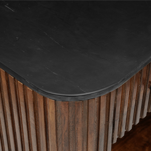 Mangohouten Levi 60 cm โต๊ะข้างเตียงทำจากไม้เป็นมิตรกับสิ่งแวดล้อมดีไซน์ร่วมสมัยสำหรับเฟอร์นิเจอร์ห้องนอน - Product Image 3