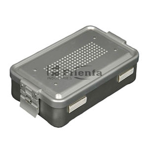 Material de aluminio Hecho a medida Contenedor esterilizado Precios al por mayor Contenedor esterilizado de estilo único - Product Image 1