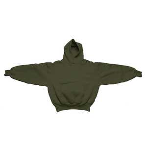 Sudadera con Capucha para Hombre, de Forro Polar Grueso de 320 Gramos, Transpirable, de Alta Calidad, Diseño con Forro, Estampado Invernal, Patrón Sólido - Product Image 4