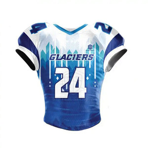 ชุดอเมริกันฟุตบอลผู้ชาย โพลีเอสเตอร์ 100% สวมใส่ง่าย ดีไซน์ไซส์ใหญ่ ระบายอากาศได้ดี พร้อมคุณสมบัติต้านแบคทีเรียและป้องกันรังสียูวี - Product Image 5