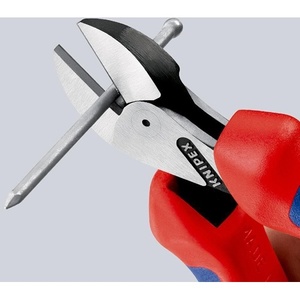 Cortadores Laterales Compactos X-Cut de KNIPEX, 160 mm de Longitud, Cabeza Cromada, Mangos Multicomponentes, Cuchillo Multiusos - Product Image 5