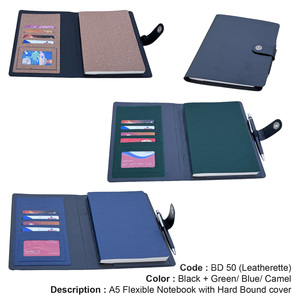 Bolígrafo de cuaderno Flexible sin fecha A5 más vendido, personalizado, polipiel multicolor, de notas de 192 páginas Bloc, diario de diseño personalizado en tamaños A4 A6 - Product Image 4