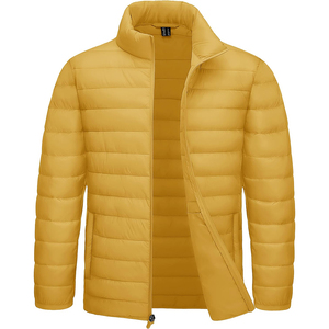 <b>Top</b> Quality Hot Selling Winter Bubble Jacket for <b>Men</b> Warm Outdoor Lightweight Polyester Lining Bubble Down Jackets for <b>Men</b> - Product Image 2
