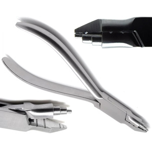 Pince dentaire de flexion de fil orthodontique de qualité supérieure Instruments chirurgicaux manuels avec base Pince jeune en acier inoxydable - Product Image 3