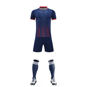 2025 nouveau personnalisé en gros football uniforme école équipe Football maillot plaine Football uniforme Logo personnalisé joueur de Football maillot - Product Image 1