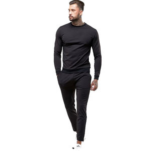 Ensembles de survêtement de jogging en polyester pour hommes personnalisés Ensemble deux pièces Veste et pantalon de survêtement en nylon zippés Patchwork Survêtement en nylon pour hommes - Product Image 2