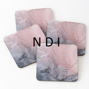 Posavasos de mármol personalizados ecológicos, mesa de comedor clásica, decoración superior, forma cuadrada, té, café, taza de cerveza, posavasos de té de mármol - Product Image 5