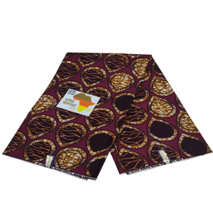 Nueva llegada, tela africana auténtica Ankara de primera calidad, 100 % seda, 6 yardas, con estampado digital. - Product Image 1