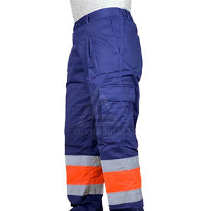 Reflective Safety Pants With Reinforced Knees Lightweight & Breathable <b>Work</b> <b>Trousers</b> In Pakistan - Product Image 3