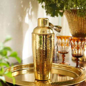 Great Quality Stainless Steel <b>Cocktail</b> Shaker Set With Hammered Finish Jigger Bar Tools <b>Kit</b> Durable Drink Mixer Barware - Product Image 3