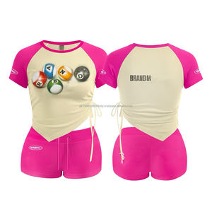 Conjunto de Dos Piezas de Ropa Urbana con Logotipo de Diseño Personalizado 2026, Camiseta y Pantalones Cortos para Hombre, Moda Urbana OEM, Verano, Mujer y Hombre - Product Image 3