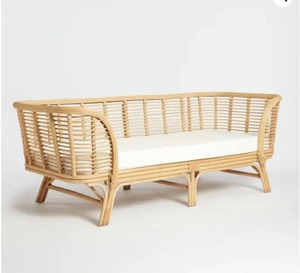 Sofá mimbre hecho a mano, sofá mimbre, muebles Ratán - Product Image 5