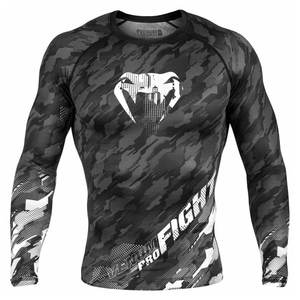 MMA BJJ No Gi Fight Kit de compresión sublimada personalizada Rash Guard con pantalones cortos de entrenamiento elástico Kimono De Jiu Jitsu - Product Image 4