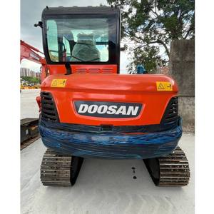 Mini-excavatrice compacte sur chenilles d'occasion coréenne Doosan DX60-9C 6 tonnes avec moteur Yanmar - Product Image 2