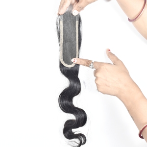 Extensiones de Cabello Humano Virgen Indio Natural Remy al por Mayor, Cierre de Encaje HD 2*6, Ondulado y de Alta Calidad - Product Image 5