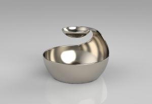 Vantage Plateau de service design de luxe moderne avec finition dorée pour la décoration de la maison et la cuisine Taille personnalisée disponible - Product Image 2