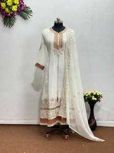 TENUE DE SOIRÉE ROBE EN GEORGETTE LOURDE AVEC DUPATTA - Product Image 6