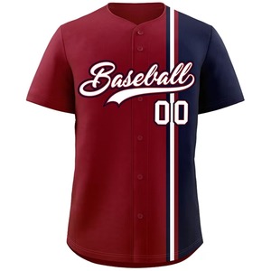 Uniforme Deportivo de Béisbol y Sóftbol para Jóvenes, Transpirable, Colorido, Estilo Hip-Hop, con Nombre y Número del Equipo, al por Mayor - Product Image 4
