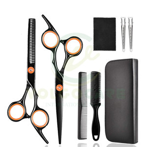 2024 ciseaux de coiffeur professionnels de qualité supérieure pour Salon usage domestique ciseaux de coupe de cheveux de beauté en acier inoxydable pointe de lame tranchante Style Unique - Product Image 5