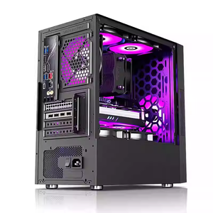 Boîtier <span class=keywords><strong>PC</strong></span> de jeu de haute qualité I9 14900k GTX 4090 Mid Tower, châssis d'ordinateur de jeu, boîtier de jeu MATX - Product Image 4