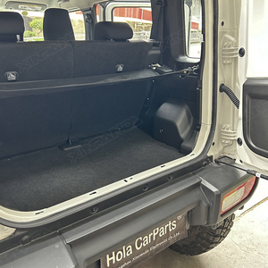 Pour Suzuki Jimny 5 portes accessoires <span class=keywords><strong>filet</strong></span> de coffre avec poche <span class=keywords><strong>filet</strong></span> de <span class=keywords><strong>rangement</strong></span> de coffre arrière de <span class=keywords><strong>voiture</strong></span> pour Suzuki Jimny JC74 2024 2023 - Product Image 3
