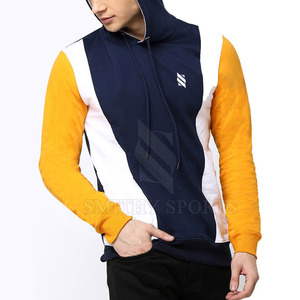 Pakistán fabricante alta calidad mejor estilo hombres sólido invierno 100% algodón pulóver Sudadera con capucha para la venta en línea - Product Image 3